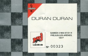 Duran Duran mai 1987