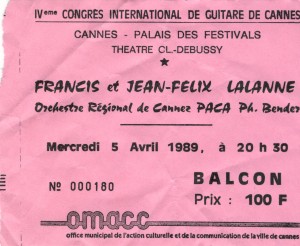 Jean-Felix Lalanne avril 1989