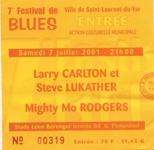 Larry Carlton juillet 2001