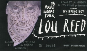 Lou Reed juillet 1996