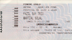 Martial Solal juillet 2000