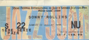Sonny Rollins juillet 1995