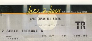 Afro cuban all stars juillet 2001