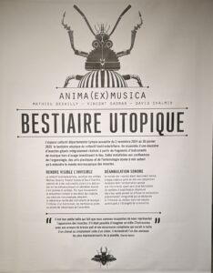 E Exposition "ANIMA(EX)MUSICA – La symphonie des insectes géants" 